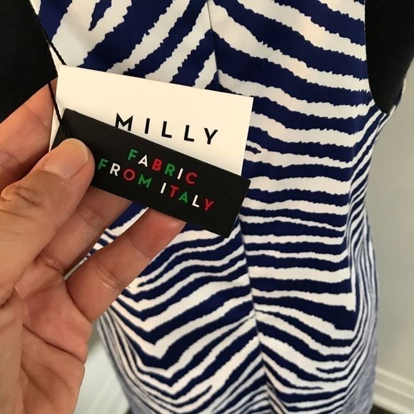 Milly Zebra print shift dress - Picture 6 of 8